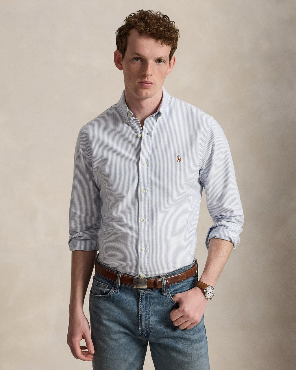 Striped Oxford Shirt